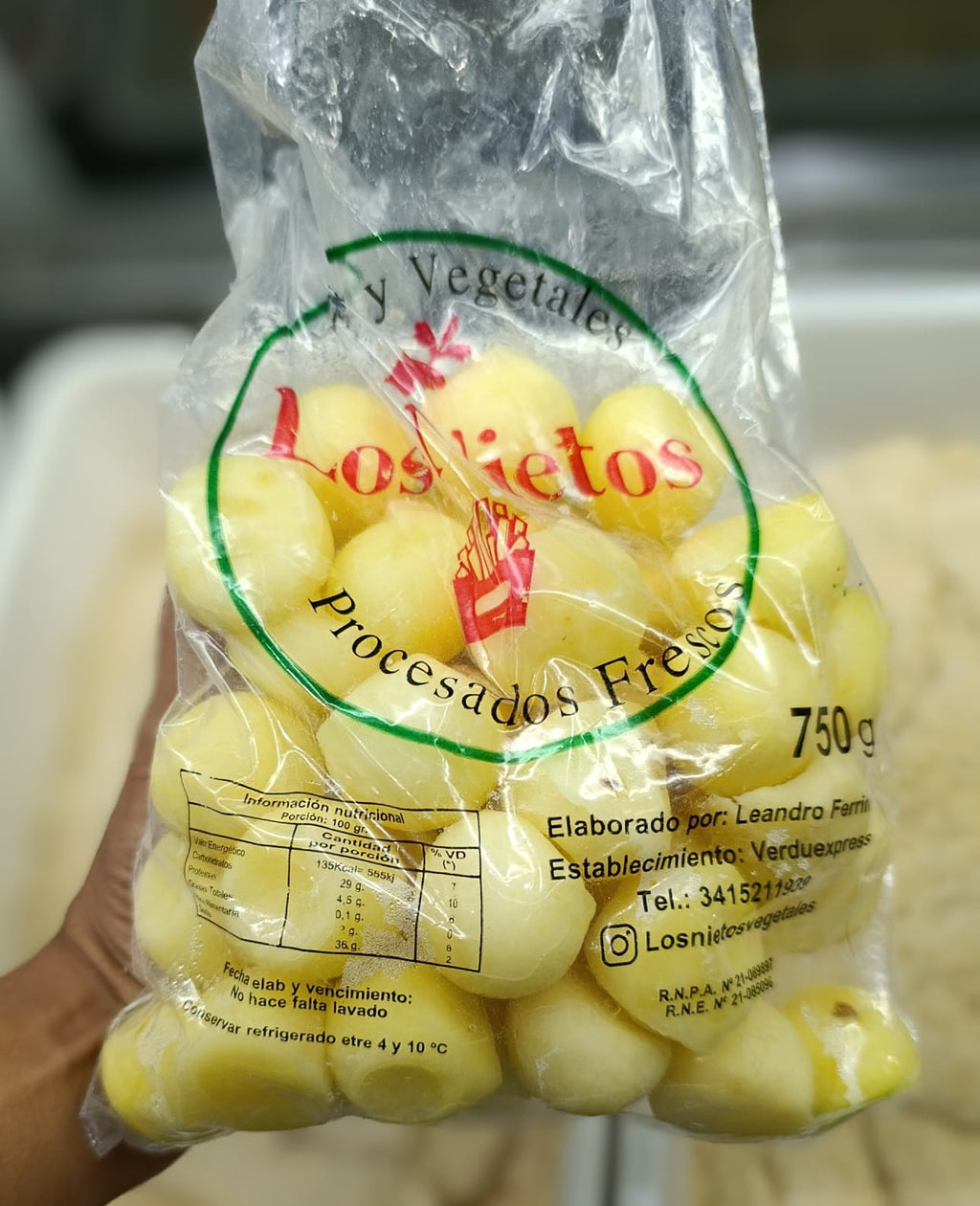 Papa noisette — 750 g