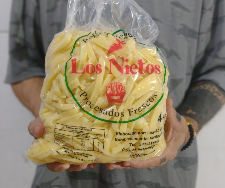 Papa bastón fino 9 mm — 4 kg