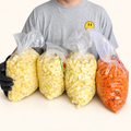 Promo rusa XL: 12 kg de papa en cubitos y 3 kg de zanahoria en cubitos, en bolsas presentadas juntas.